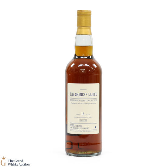 Bruichladdich -  15 Year Old - Private Cask #1620