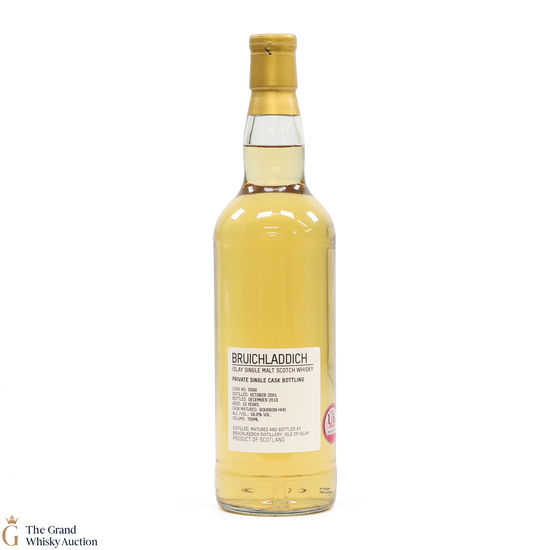 Bruichladdich -  15 Year Old - Private Cask #0560