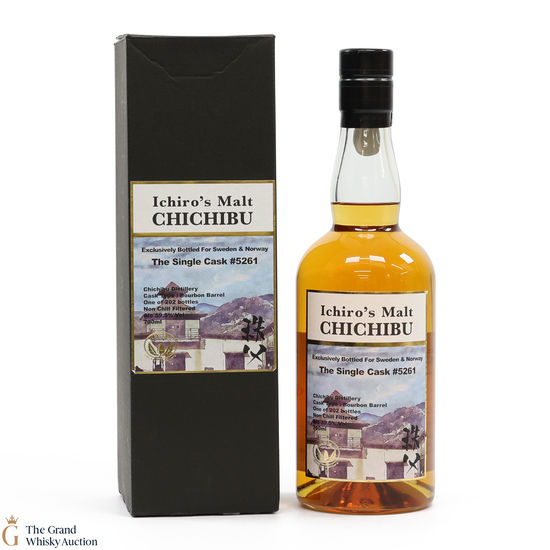 Chichibu - 2015 Ichiro's Malt Single Bourbon Cask #5261- Exclusively For Sweden & Norway