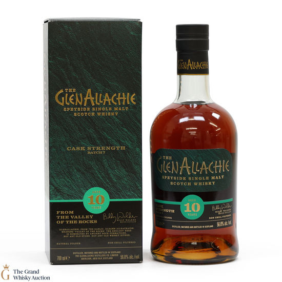GlenAllachie - 10 Year Old - Cask Strength - Batch 7