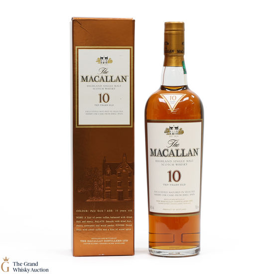 Macallan - 10 Year Old - Sherry Oak