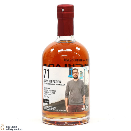 Bruichladdich - 13 Year Old - Valinch 71 - Allan Sebastian #4996 (50cl)