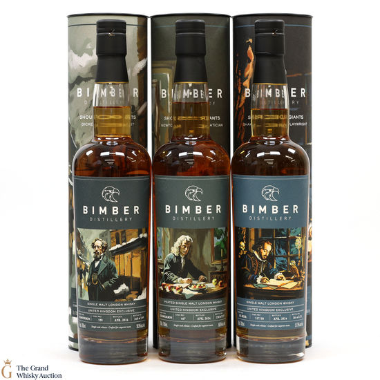 Bimber - Shoulders Of Giants - Newton, Dickens & Shakespeare (3 x 70cl)