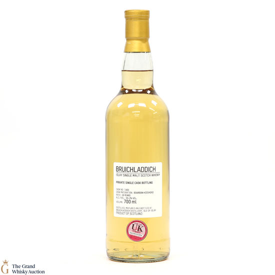 Bruichladdich - 19 Year Old - 1st Fill Bourbon Hogshead #1401 - Private Cask