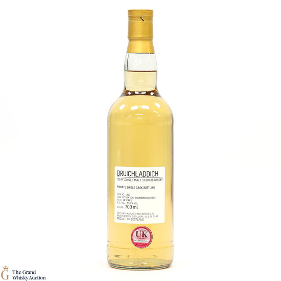 Bruichladdich - 19 Year Old - 1st Fill Bourbon Hogshead #1401 - Private Cask
