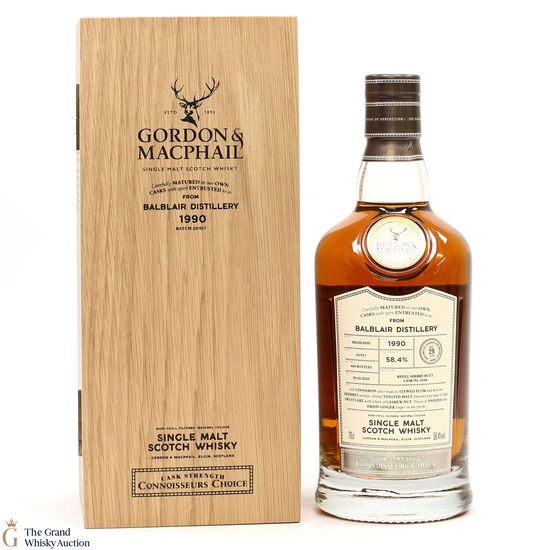 Balblair - 29 Year Old 1990 Batch #20/017 - Gordon & MacPhail Connoisseurs Choice