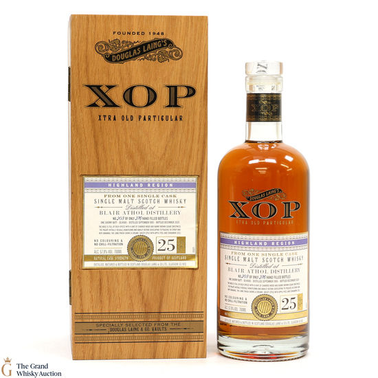 Blair Athol  - 25 Year Old 1995 - XOP - Douglas Laing 