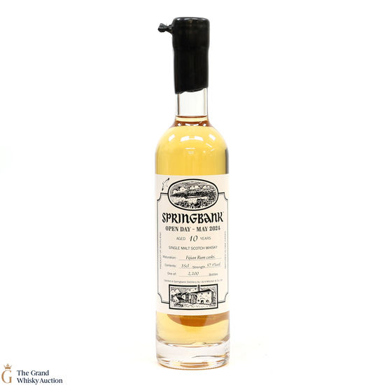 Springbank - 10 Year Old - Open Day May 2024 (35cl)