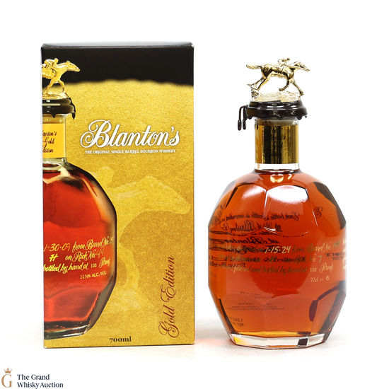 Blanton's - Single Barrel Gold Edition (CRACKED SEAL)