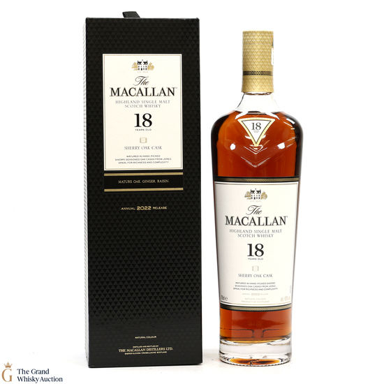 Macallan - 18 Year Old - Sherry Oak (2022)