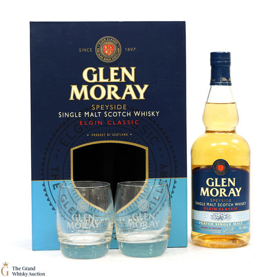 Glen Moray - Elgin Classic + Glasses