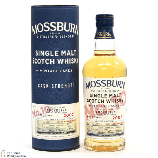 Auchroisk - 11 Year Old 2007 - Cask Strength - Mossburn