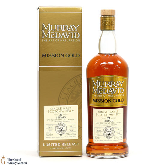 Ledaig - 21 Year Old 2001 - Mission Gold - Murray McDavid