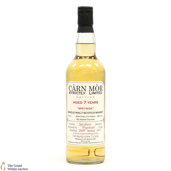 Speyburn - 7 Year Old 2009 - Carn Mor