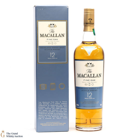 Macallan - 12 Year Old - Triple Cask (Fine Oak) 