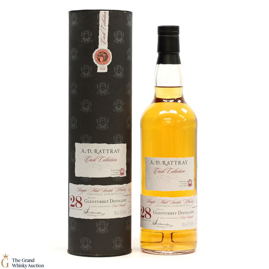 Glenturret - 28 Year Old 1986 #342 - A.D. Rattray Cask Collection
