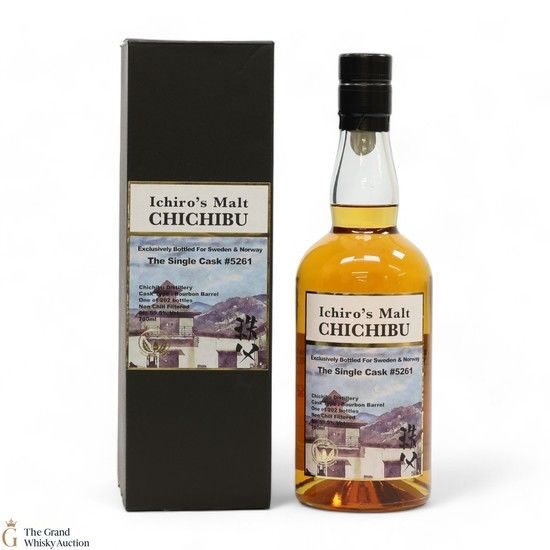 Chichibu - 2015 Ichiro's Malt Single Bourbon Cask #5261- Exclusively For Sweden & Norway