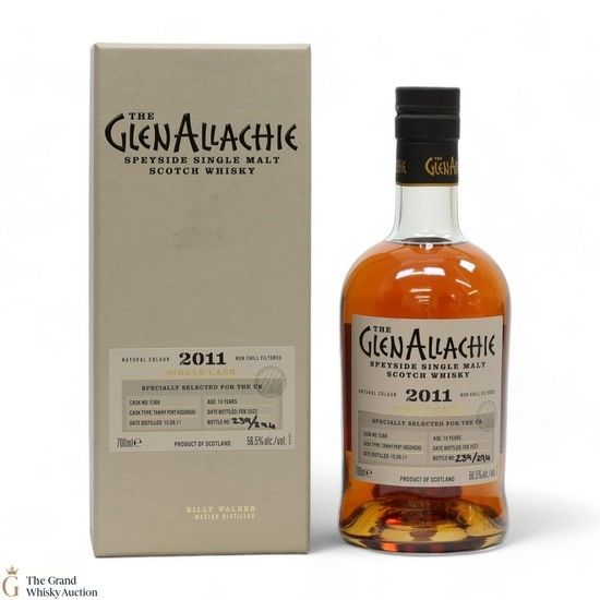 Glenallachie - 10 Year Old 2011 Uk Exclusive #5368 Tawny Port
