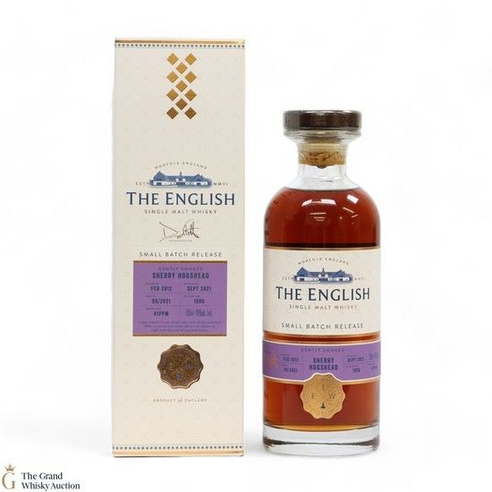 The English Whisky Co - Gently Smoked Sherry Hogshead - Batch 05/2021 - Small Batch Release