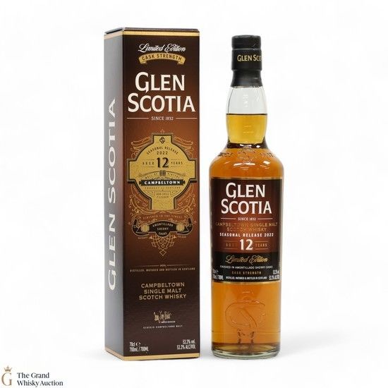 Glen Scotia - 12 Year Old - Amontillado Sherry Cask - 2022 Release