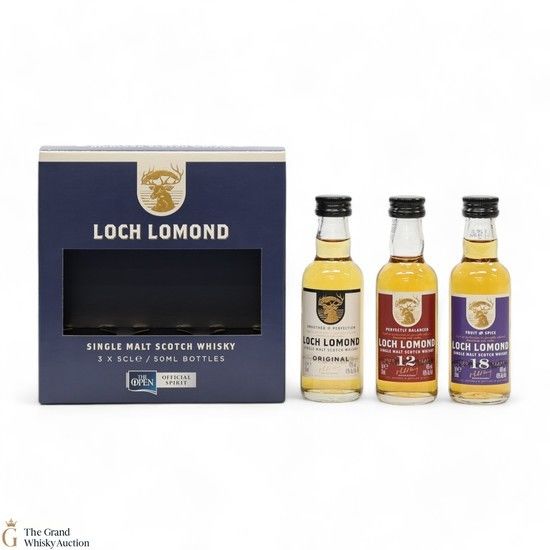 Loch Lomond - Original, 12 Year Old & 18 Year Old (3x5cl)