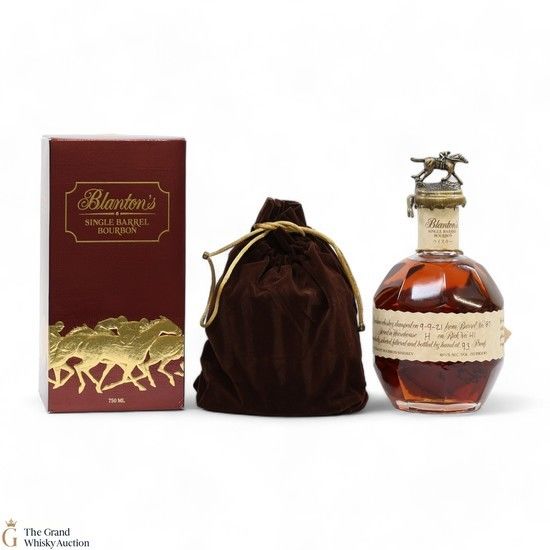 Blanton's - Single Barrel Dumped 2021 / Japanese Import 75cl (CRACKED SEAL)