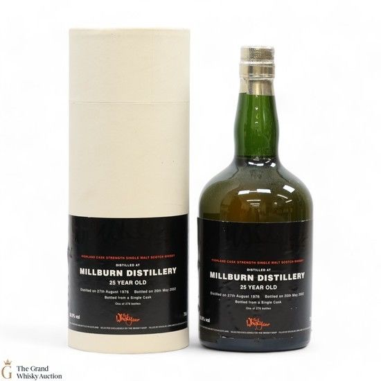 Millburn - The Whisky Shop 25 Year Old 1976 