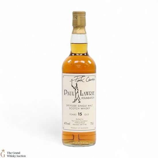 Speyside - 15 Year Old - Paul Lawrie Foundation