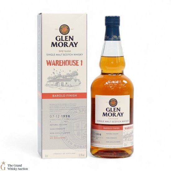 Glen Moray - UK Exclusive 1998 - Barolo Finish