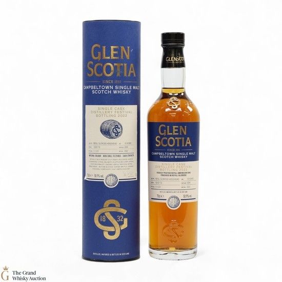 Glen Scotia - 18 Year Old 2004 Heavily Peated Refill Oloroso #19/57-73 Distillery Only Festival 2022