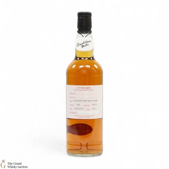 Longrow - 9 Year Old 2015 Fresh Palo Cortado - Duty Paid Sample 56.3%