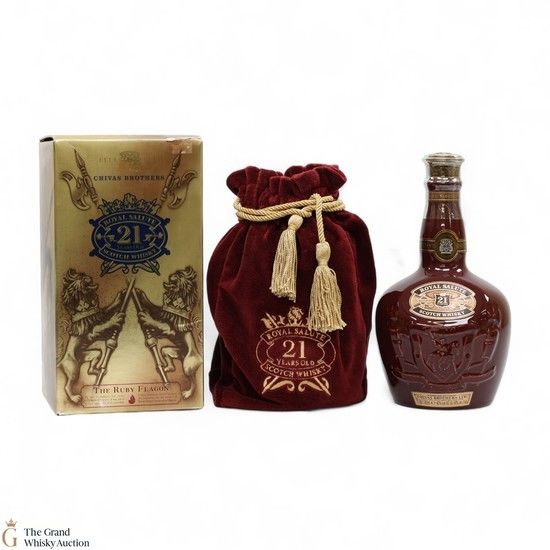 Chivas - Royal Salute - 21 Year Old - Ruby Flagon