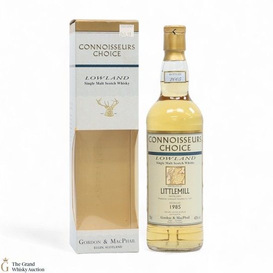 Littlemill - 1985 Gordon & MacPhail Connoisseurs Choice Littlemill - 1985 Gordon & MacPhail Connoisseurs Choice