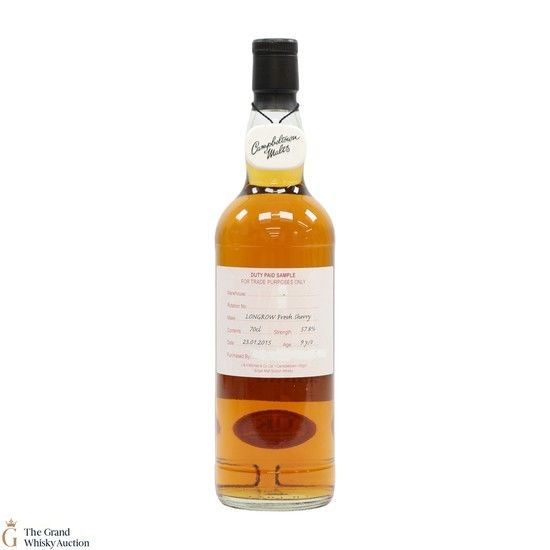 Longrow - 9 Year Old 2015 Fresh Sherry - Duty Paid Sample 57.8%