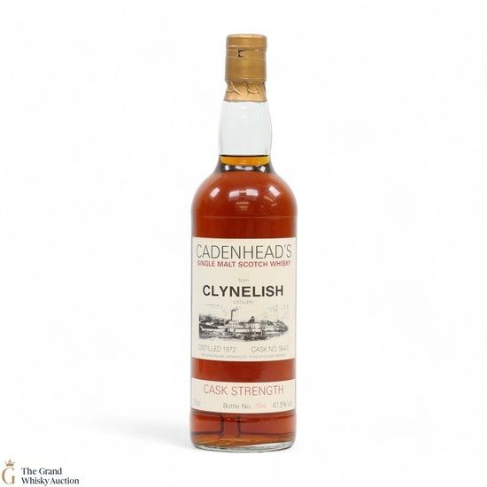 Clynelish - 1972 Single Cask #5643 - Cadenhead's