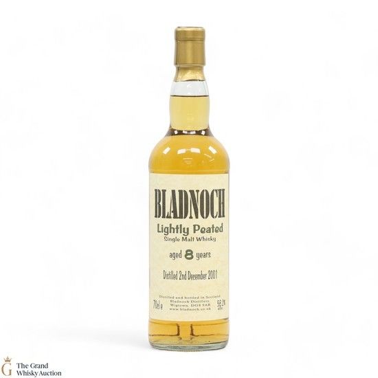 Bladnoch - 8 Year Old 2001 - Lightly Peated