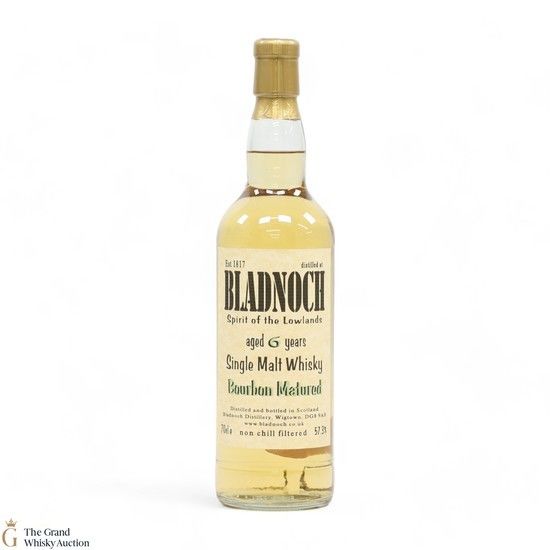 Bladnoch - 6 Year Old - Bourbon Matured