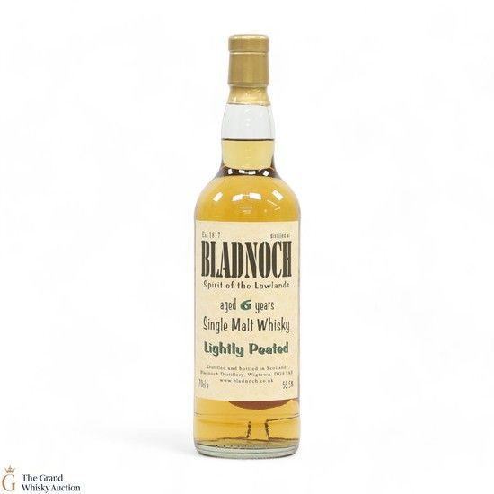 Bladnoch - 6 Year Old - Lightly Peated