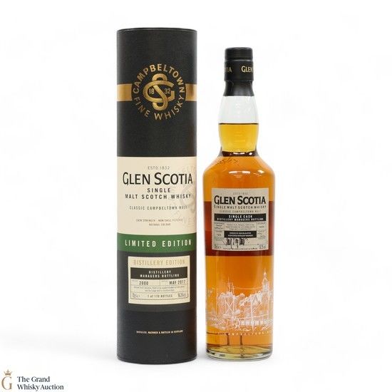 Glen Scotia - 2000 Single Cask #265 - Distillery Managers Bottling No1 - Limited Edition (SIGNED)