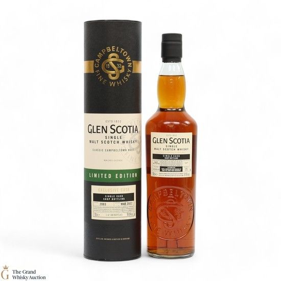 Glen Scotia - 18 Year Old 2003 - Single Cask #2019/694/79 - Shop Bottling