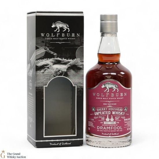 Wolfburn  - 7 Year Old 2016 - Sherry Hogshead Single Cask #782 - Dramfool