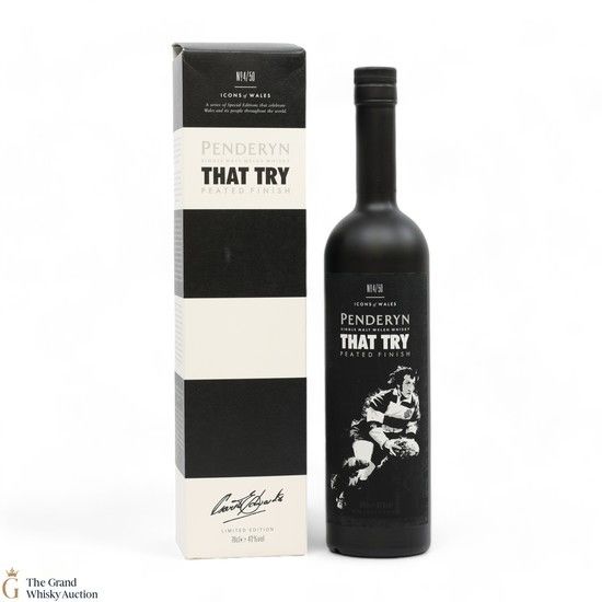 Penderyn - Icons of Wales #4 That Try - Peated Finish 