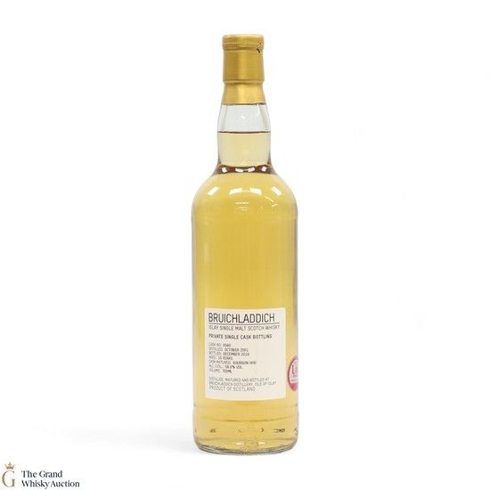 Bruichladdich -  15 Year Old - Private Cask #0560