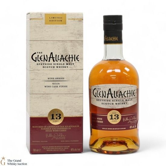 GlenAllachie - 13 Year Old - Rioja Wine Cask Finish
