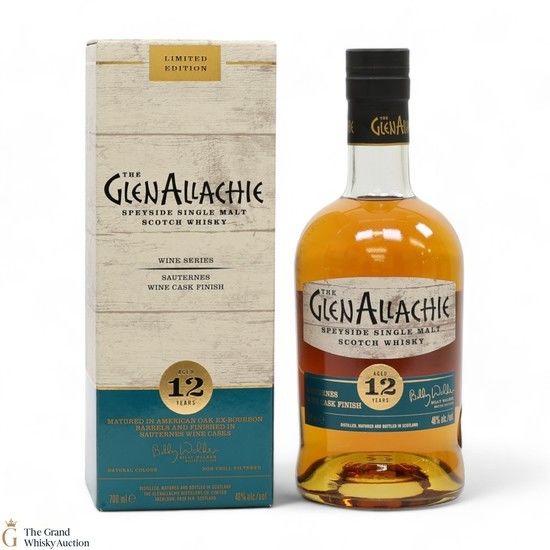 GlenAllachie - 12 Year Old  - Sauternes Wine Cask Finish