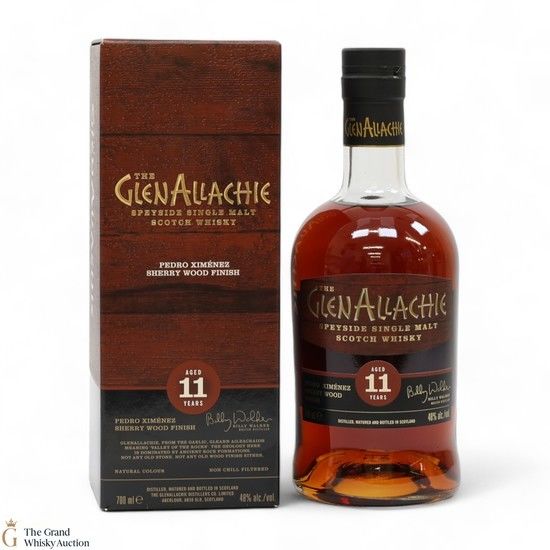 GlenAllachie - 11 Year Old - Pedro Ximénez Sherry Wood Finish 