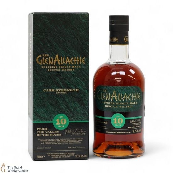 GlenAllachie - 10 Year Old - Cask Strength - Batch 4