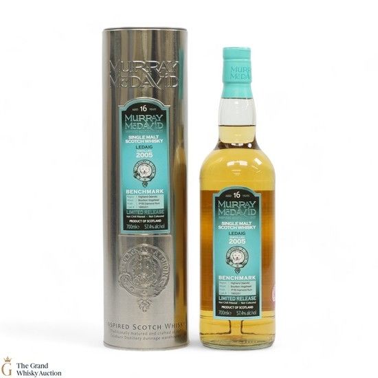 Ledaig - 16 Year Old 2005 - 1st Fill Diamond Rum Finish - Murray McDavid Benchmark - Limited Release