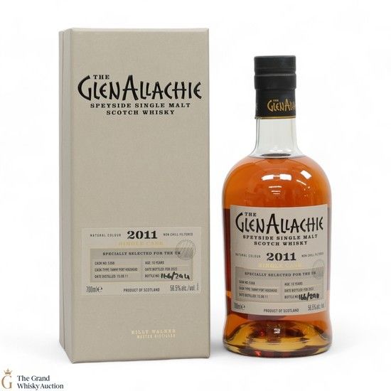 Glenallachie - 10 Year Old 2011 Uk Exclusive #5368 Tawny Port