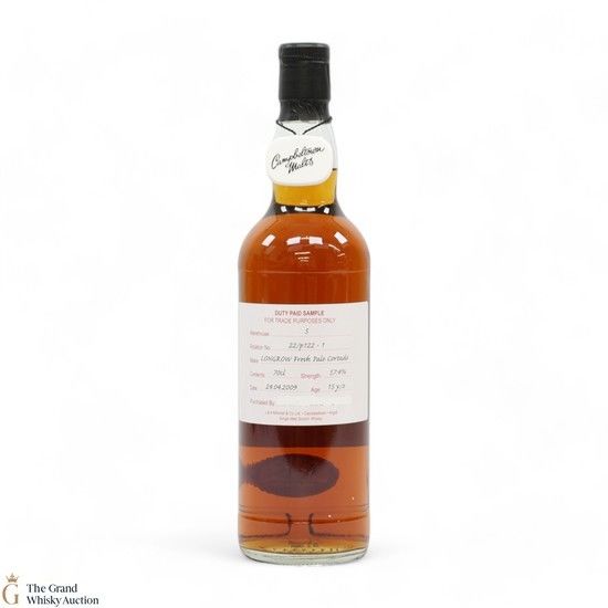 Longrow - 15 Year Old 2015 Fresh Palo Cortado - Duty Paid Sample 57.4%
